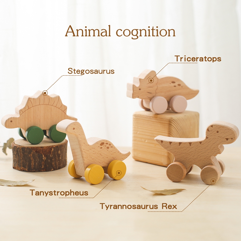 1PC Baby Toy Beech Wood Block  - огляд і ціна Baby Products Natural