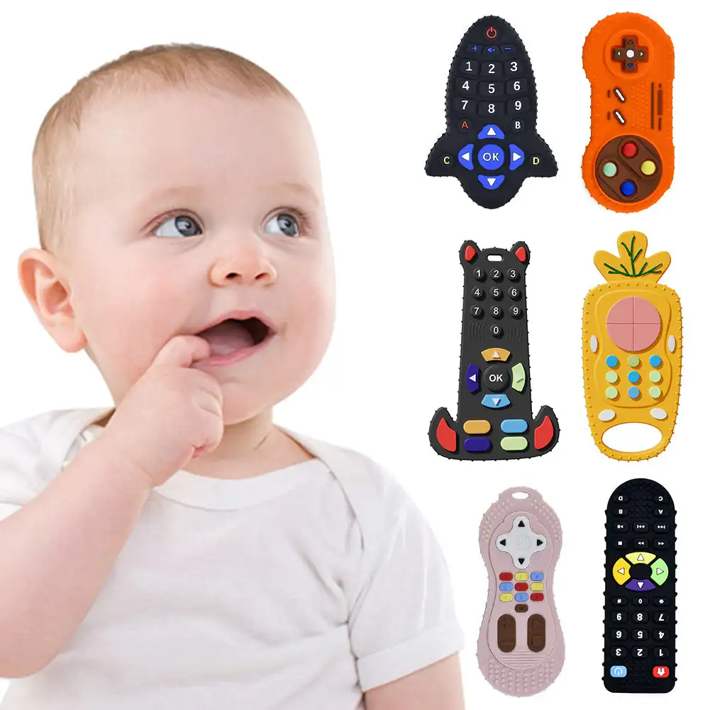 Baby Silicone Teether Toys Rem - огляд і ціна Baby Products Natural