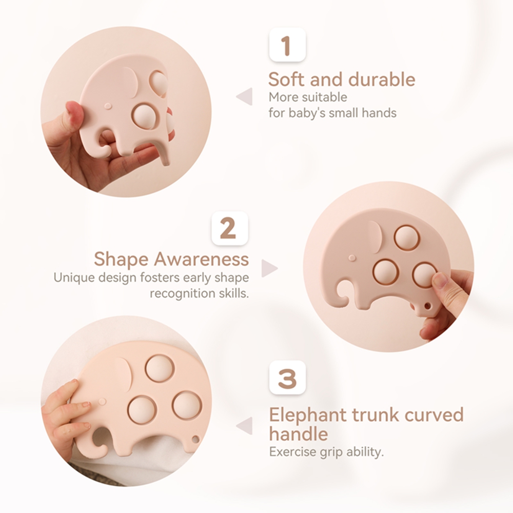 Silicone Baby Safe Teethers BP - огляд і ціна Baby Products Natural