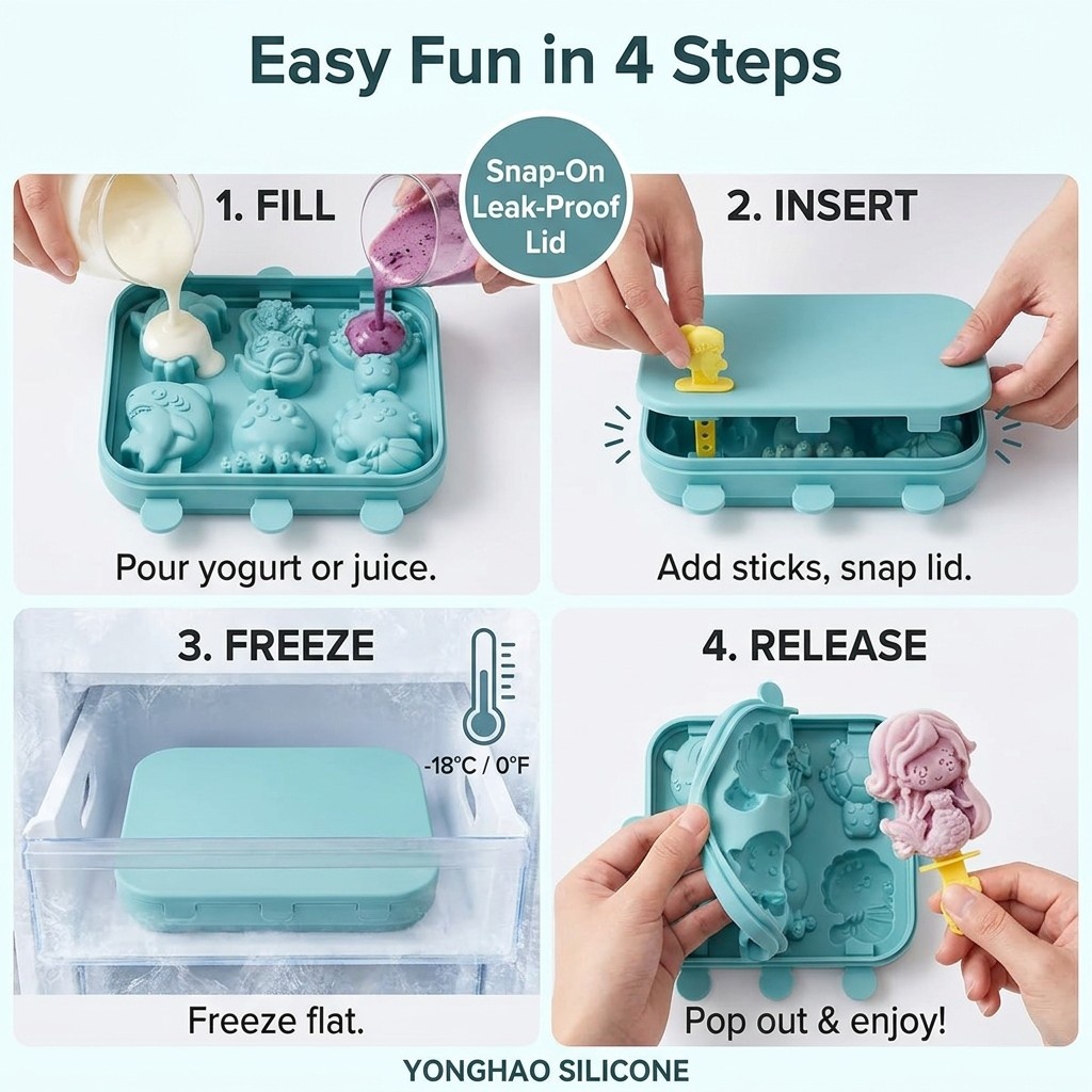 6-Cavity Mermaid Sea Creatures - огляд і ціна Baby Products Cream