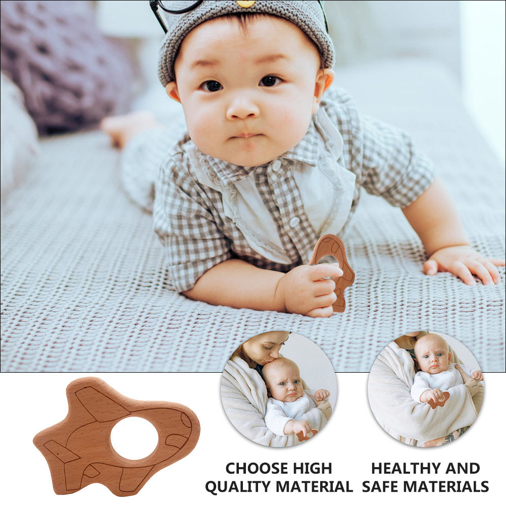 2Pcs Airplane Shape Baby Teeth - огляд і ціна Baby Products Natural