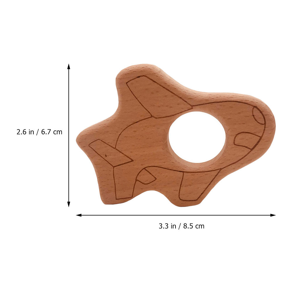 2Pcs Airplane Shape Baby Teeth - огляд і ціна Baby Products Natural