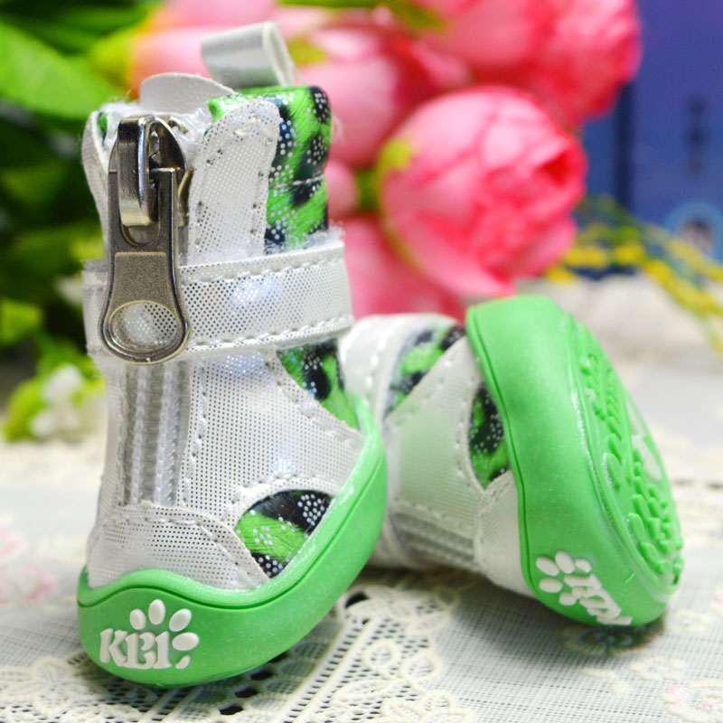 Bling Leopard  Pet Shoe Dog Pu - огляд і ціна Baby Products News