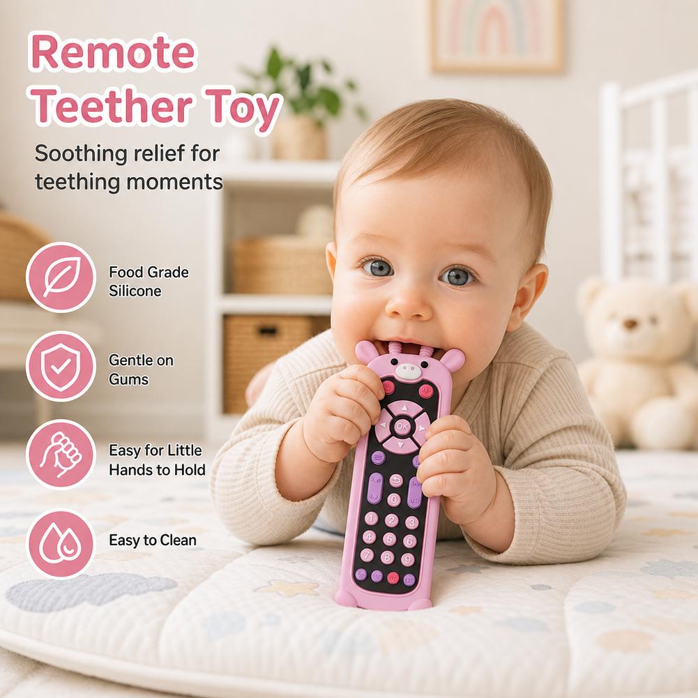 Silicone Remote Control Teethi - огляд і ціна Baby Products Natural