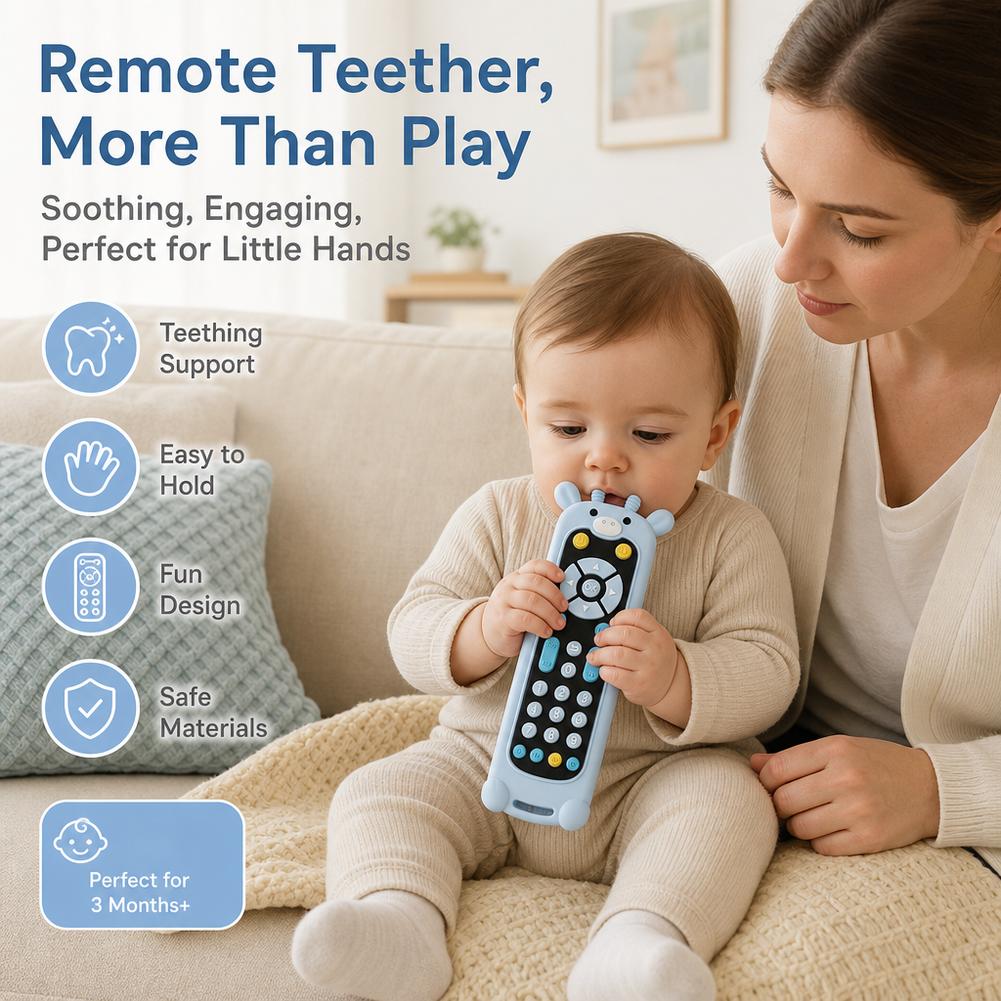Silicone Remote Control Teethi - огляд і ціна Baby Products Natural