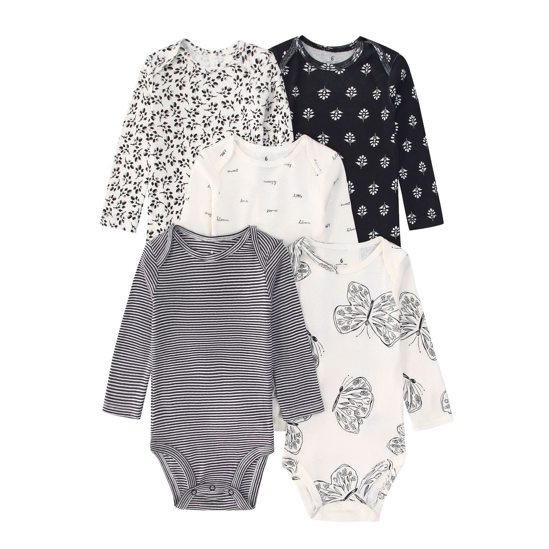 5PCS Newborn Infant Baby Bodys - огляд і ціна Baby Products Essential