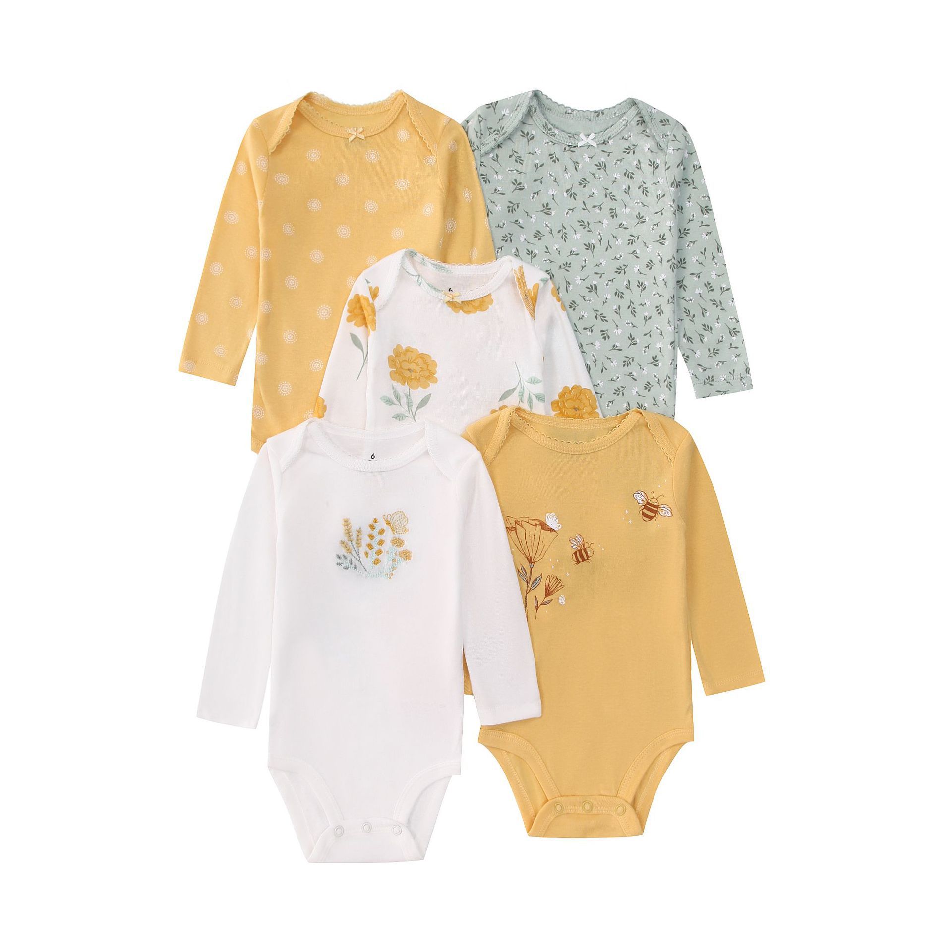 5PCS Newborn Infant Baby Bodys - огляд і ціна Baby Products Essential