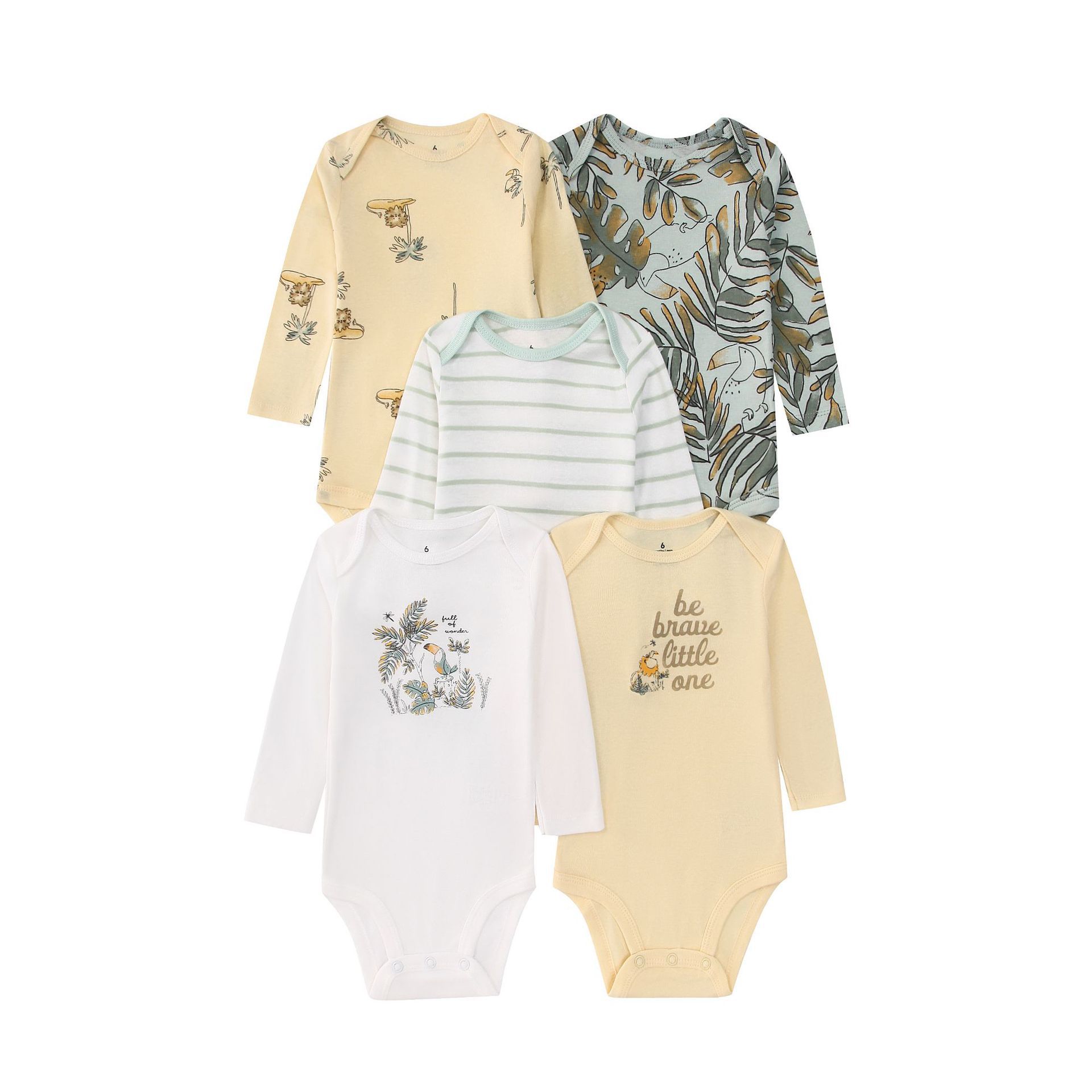 5PCS Newborn Infant Baby Bodys - огляд і ціна Baby Products Essential